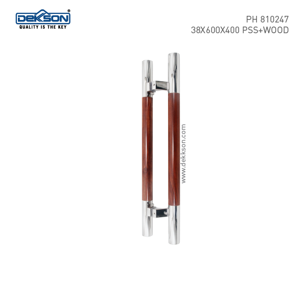 PULL HANDLE DEKKSON SUS 304 PH 810247 38X600X400 PSS+WOOD