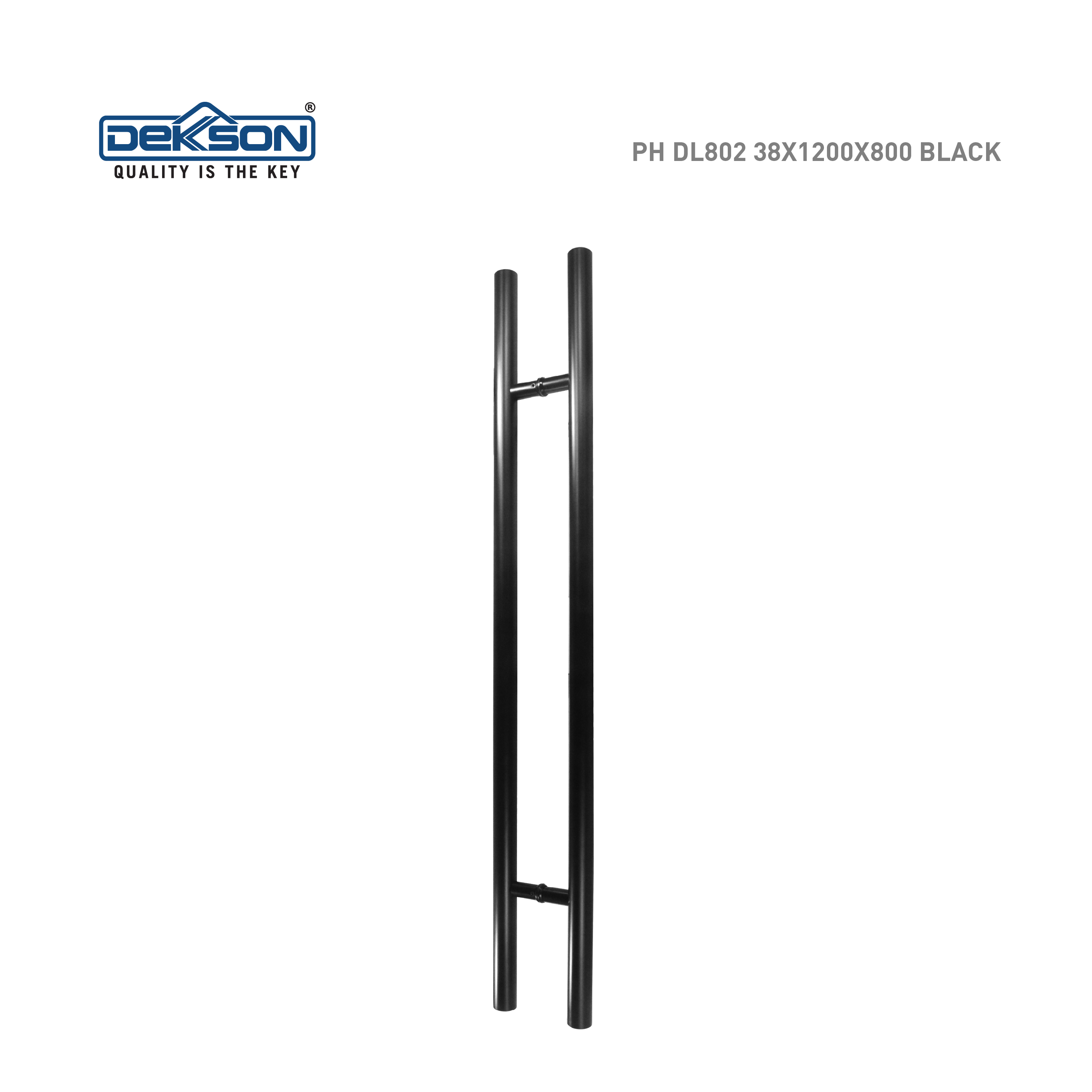 PULL HANDLE DEKKSON DELUXE PH DL802 32X600X400 MATT BLACK