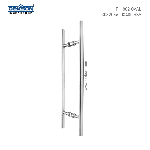 PULL HANDLE DEKKSON PH802 OVAL 30X20X600X400 SSS