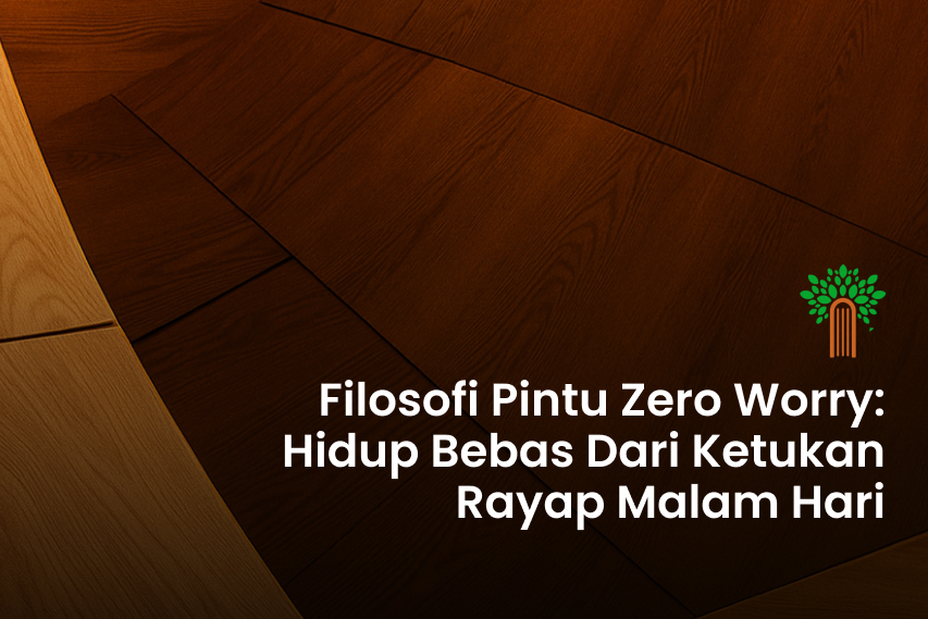 Filosofi Pintu Zero Worry: Hidup Bebas dari Ketukan Rayap Malam Hari
