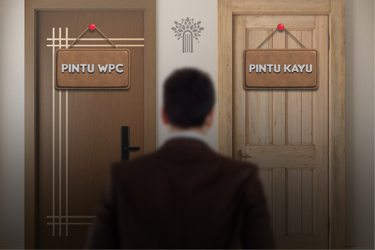 Megadoor WPC: Pintu Estetik Tahan Banting, Bukti Kualitas Material Terbaik