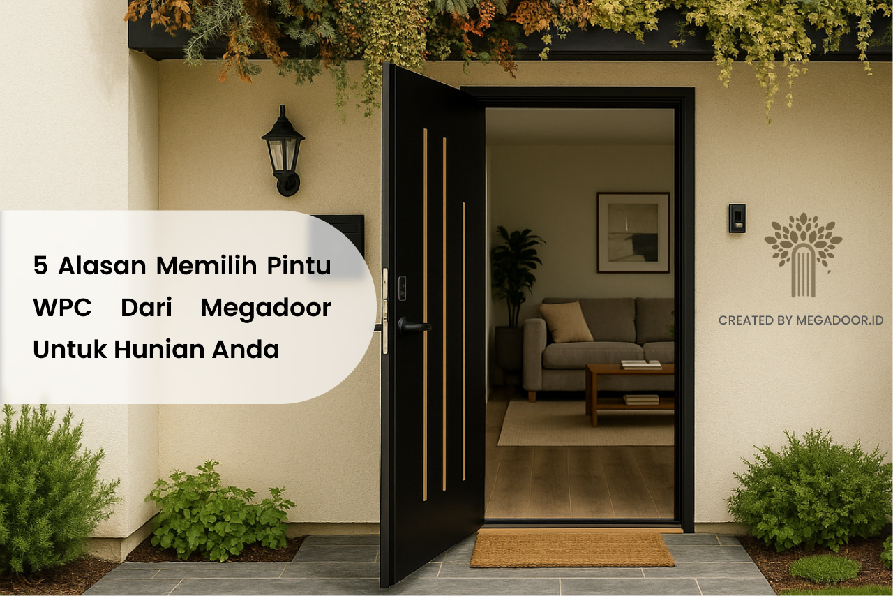 5 Alasan Memilih Pintu WPC dari Megadoor untuk Hunian Anda