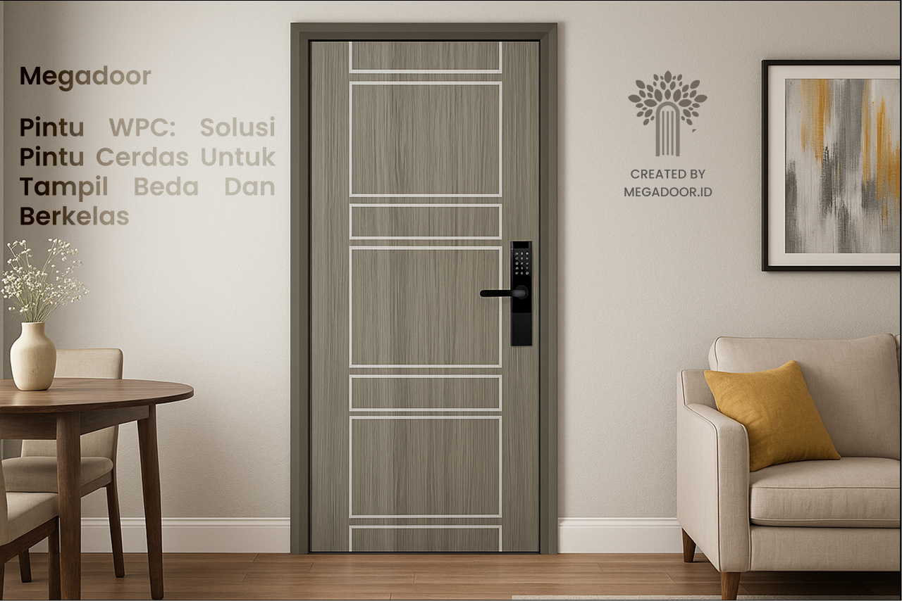 Pintu WPC: Solusi Pintu Cerdas untuk Tampil Beda dan Berkelas