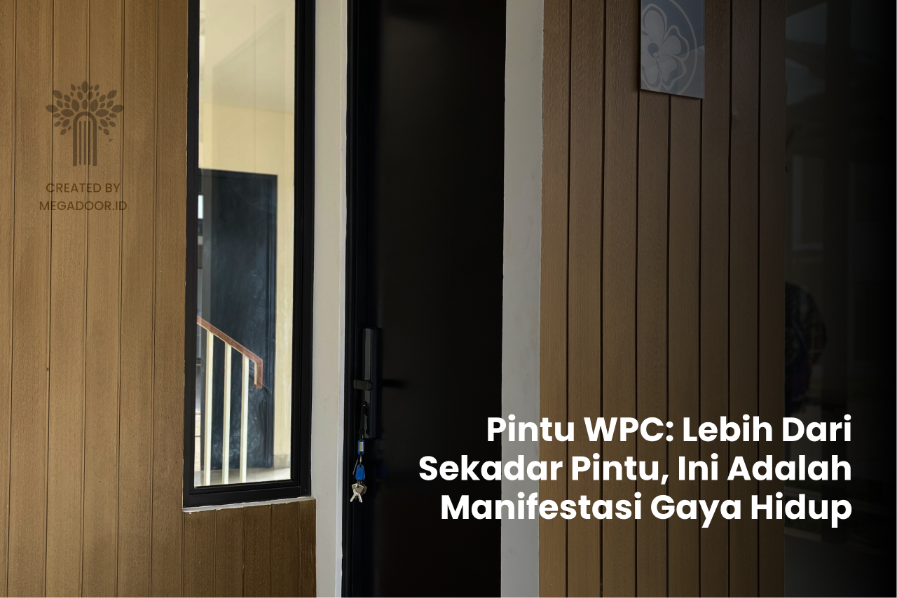 Pintu WPC: Lebih dari Sekadar Pintu, Ini adalah Manifestasi Gaya Hidup